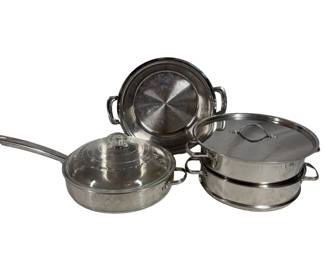 Martha Stewart Everyday Stainless Steel Pan