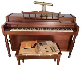 Howard Piano & Bench With Pedals