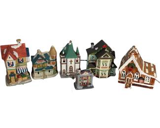 Christmas Village Buildings