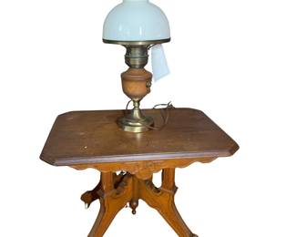 Eastlake Table Porcelain Wheels
