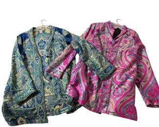 Travel Smith Paisley Patterned Fleece