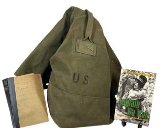 US Military Duffle Books Tap Roots