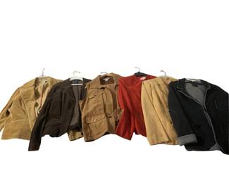Ladies Wool Leather Suede Jackets MARY