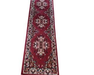 Wool Persian Rug Burgundy 26"