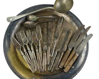 1970s Military Officers & Ladies Tray