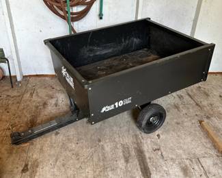 Blue Hawk 10 cu. ft. Steel Dump Cart