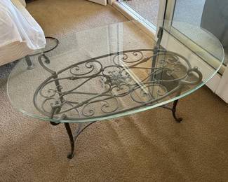 Glass Top Coffee Table