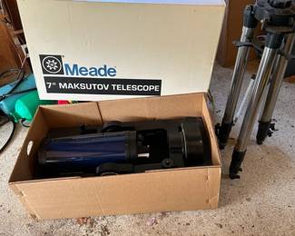 Meade 7 Makutov Telescope And Tripod