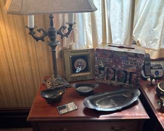 Antique lamps, Handmade furniture