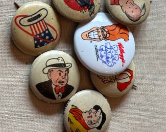 Assorted vintage button lots (example)