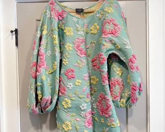 Free People x Arianne Elmy Green Good Luck Dress