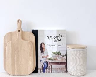Paddle Style Serving Boards - Magnolia Table: A Collection of Recipes for Gathering by Joanna Gaines 