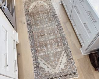 Vintage Persian-Style Runner Rug