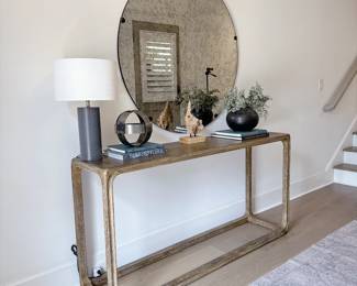  Waterfall Console Entryway Table 