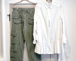 Free People Park Ave Pants - Free People All For You Shirt Dress