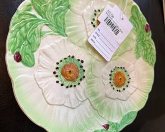Staffordshire Poppy Plate
