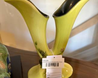 Hull Woodland Double Bud Vase