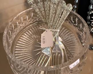 Crystal Bowl, Silverware