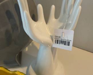 Ceramic Hand Sculpture 