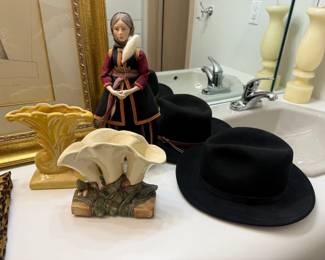 Decorative Vases, Hats 