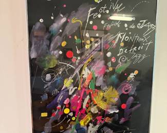 Jean Tinguely Jazz Poster 