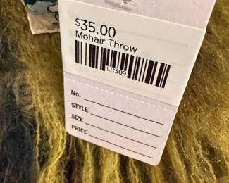 Mohair Throw 