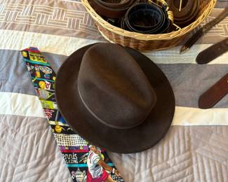 Ties, Belts, Hats