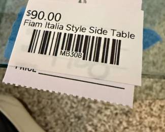 Fiam Italia Style Side Table