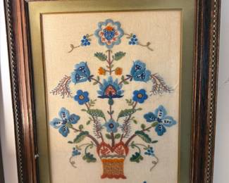 Embroidered Wall Art 