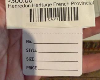 Henredon Heritage French Provincial