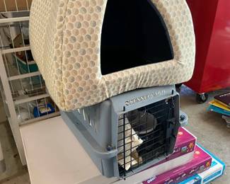 Cat LoversKennel Cab II Scoop Free Litter Trays Window Perch Bed Accessories
