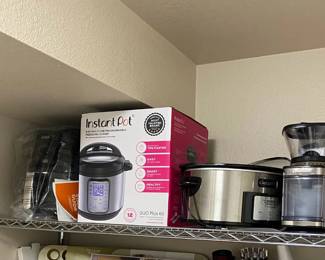 Instant Pot Ninja Air Fryer Crock Pot Cuisinart Coffee Grinder