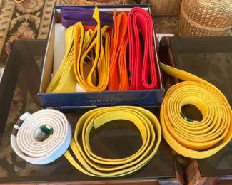 Unbranded and KI International Martial Arts Student Belts
