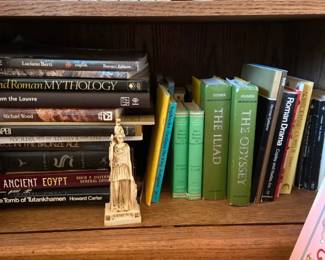 Greek And Roman Books Including Iliad And The Odyssey