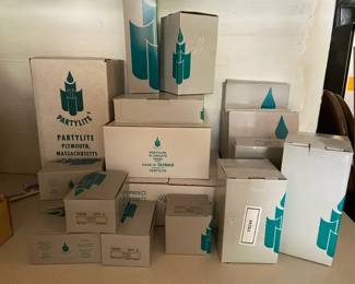 Mystery Lot Of Partylite Candles Holders