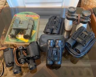 Collection of Vintage and Modern Binoculars