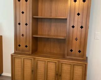 Vintage Gold Tone Color TwoPiece Buffet