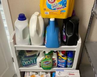 LaundryCleaning Chemical Lot With Shelf
