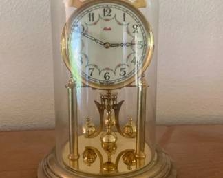Vintage German Kundo Brass Mantle Clock