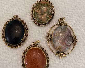 Cabochon Pendants Possible Stone
