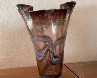 Macocha Original Art Glass Vase