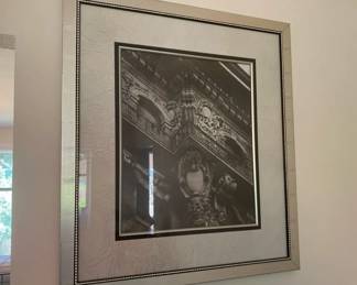 Large Architectural Photo in Silvercolor Frame