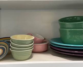 Ceramic Dishes From Fiesta And Others