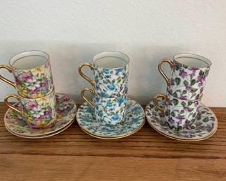 Royal Chintz 1562 Floral Tea Set For Six
