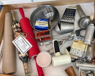 Vintage And New Baking Items