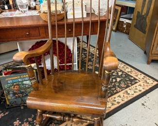 Ethan Allen stenciled Rocking Chair.  A real treasure