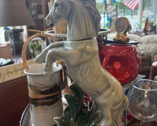 Intake Jim Beam “White Stallion” Decanter