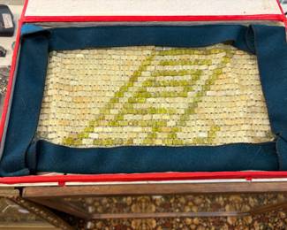 Chinese jade Stone pillow cover. Traditional Chinese health and healing practice.