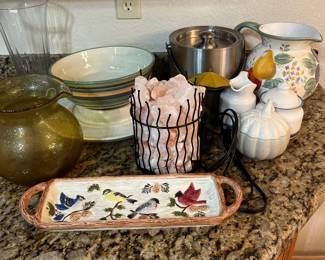 Miscellaneous Kitchen Glass Decor