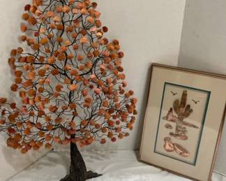 Copper Tone Wall Art